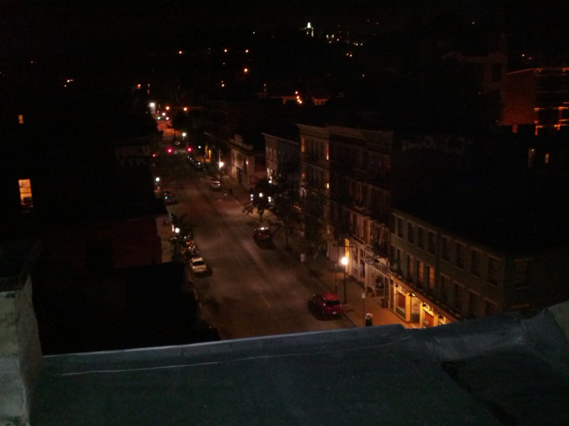 View of Main Street from the roof.