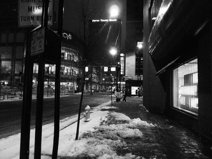 Looking east on 5th street. 