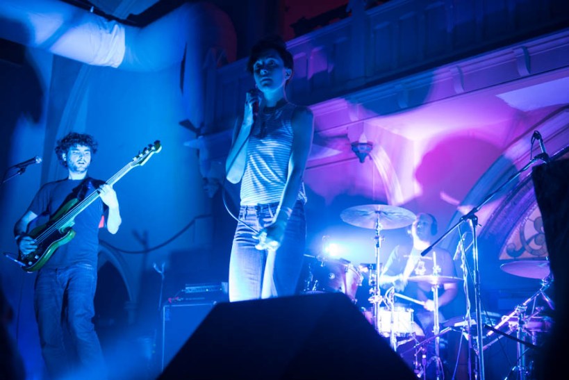 The Southgate House Revival balanced the sound really well. Two drum kits didn't overwhelm the delicate vocals. 