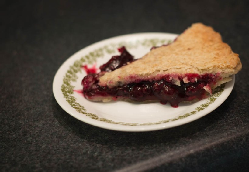 That's a fine-looking slice of pie. 