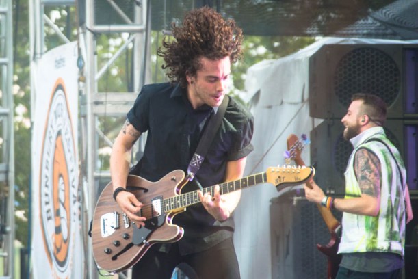 Paramore rocking out. 