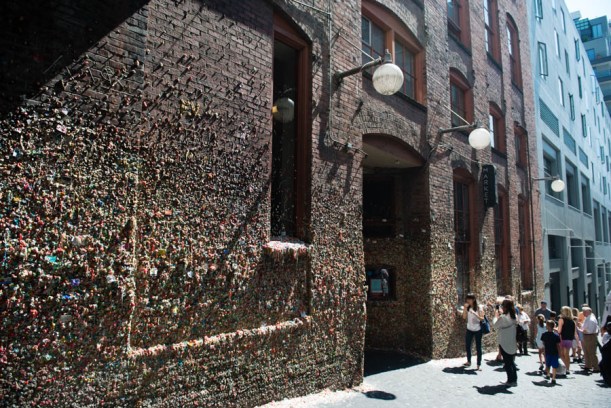 Yeah. That's massive amounts of chewed gum. 