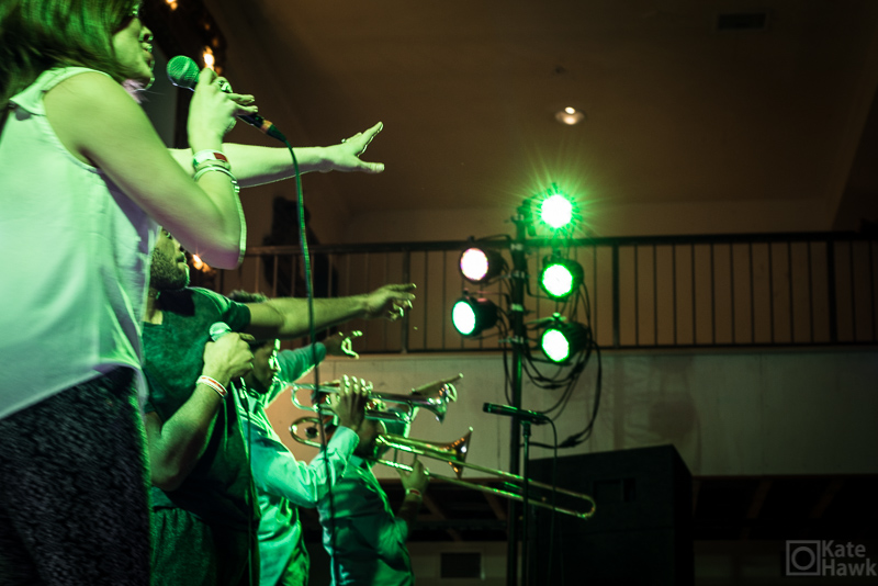 Sidewalk Chalk performing at The Woodward Theater