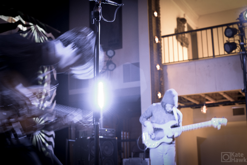 The Harlequins on stage at The Woodward Theater