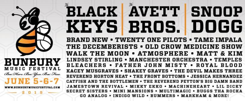 Bunbury 2015 Line-up image