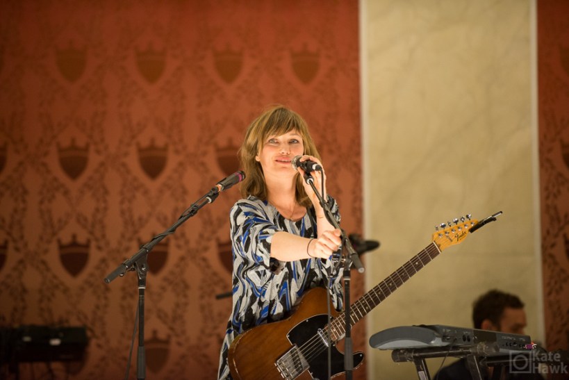 Picture of Mina Tindle performing at Memorial Hall 