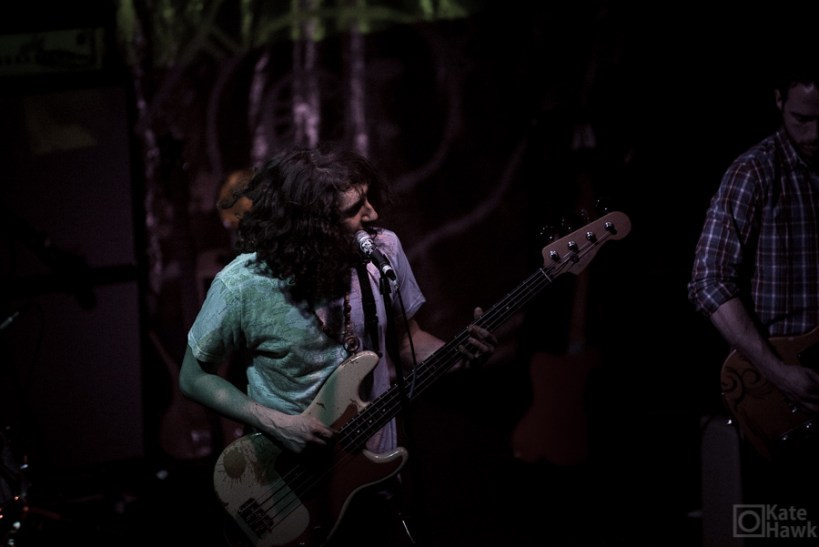 The band Vacationer at The Woodward Theater in Cincinnati OH