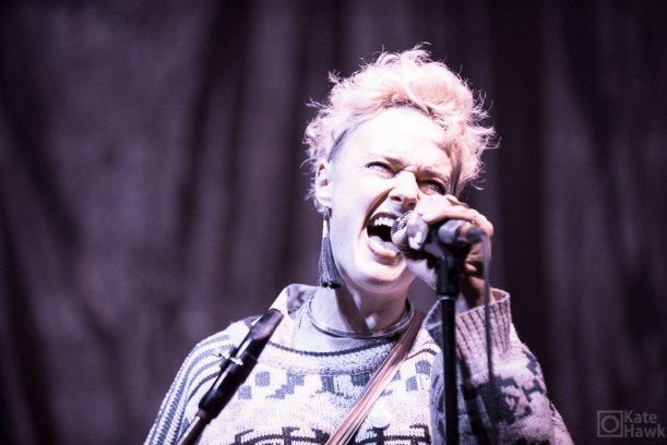 The band Rubblebucket at The Woodward in Cincinnati OH