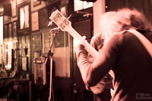 The band Clear Plastic Masks playing at MOTR in Cincinnati OH