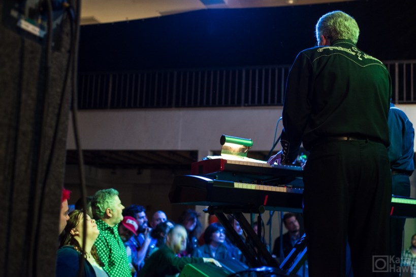 The Sonics performing at The Woodward Theater