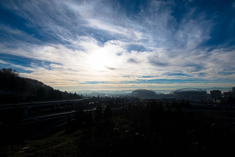 Safeco Field and Century One Stadium, home of the Mariners and The Seahawks