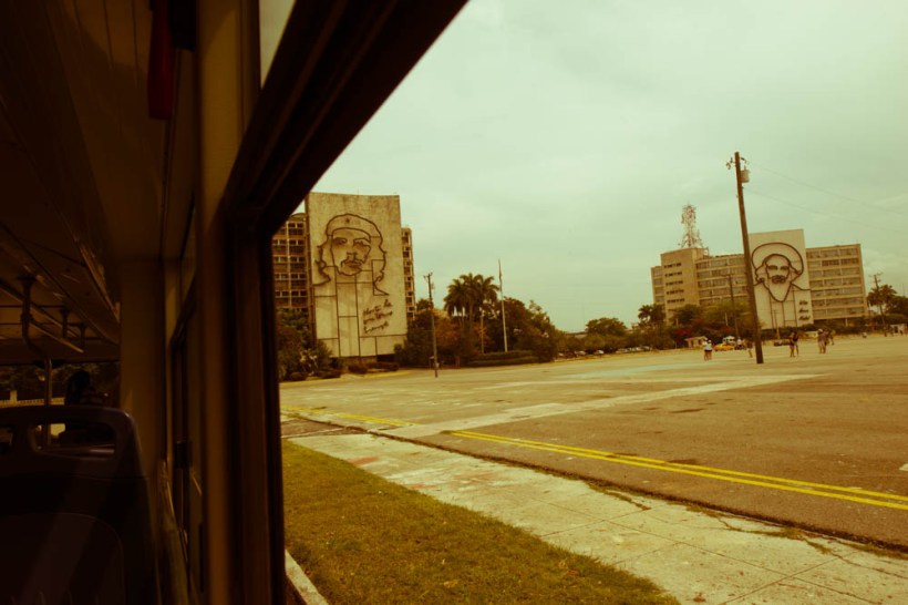 Che was everywhere. Oddly, Fidel not so much. This was actually one of the few likenesses I saw of him. 