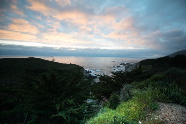 The Pacific Ocean of California's Highway 1