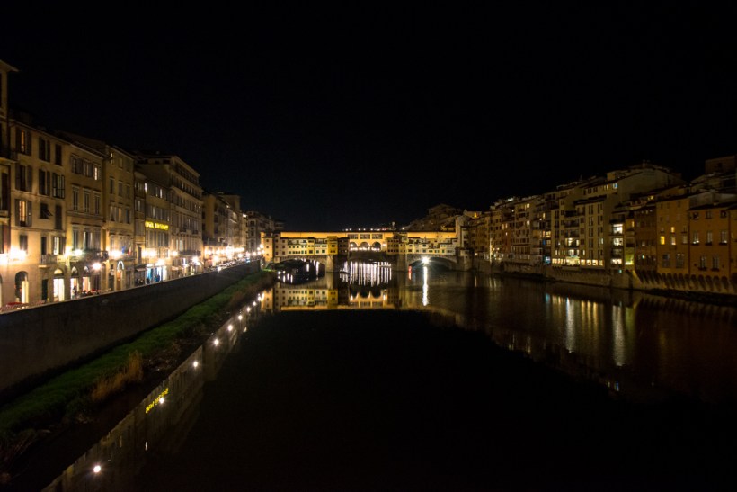 Ponte Vecchio at night