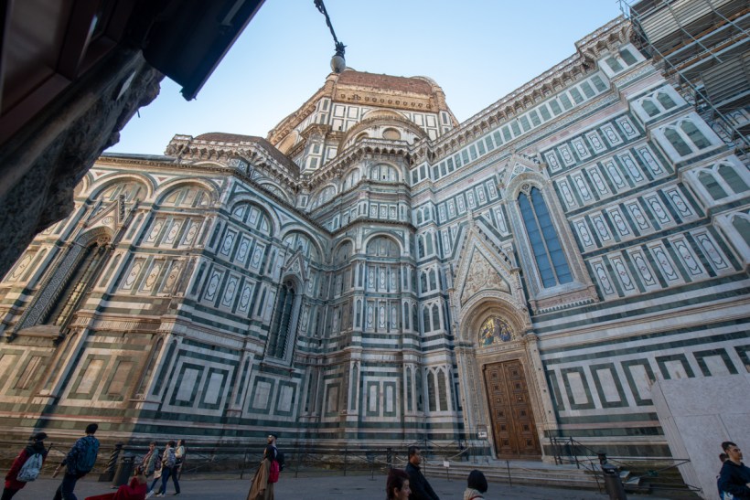 See. This is the Duomo's back end.
