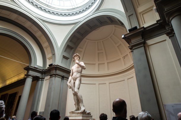 I had to go back and see David one more time, before we left the