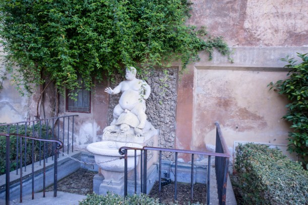 The only fat statue we saw.